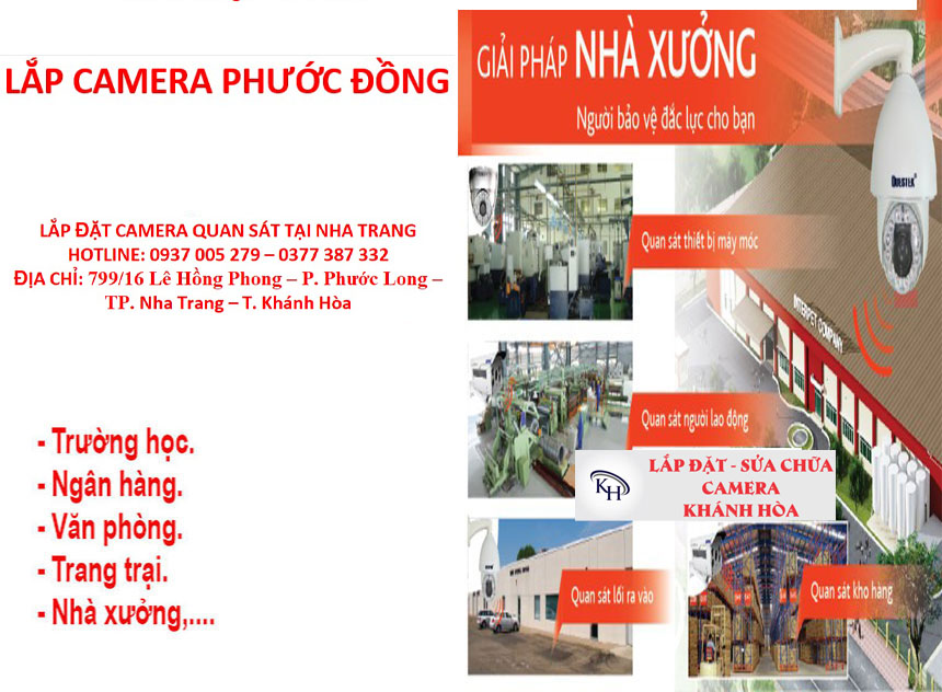 Lắp camera Phước Đồng Nha Trang