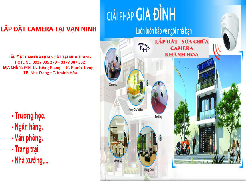 camera an ninh cho gia đình