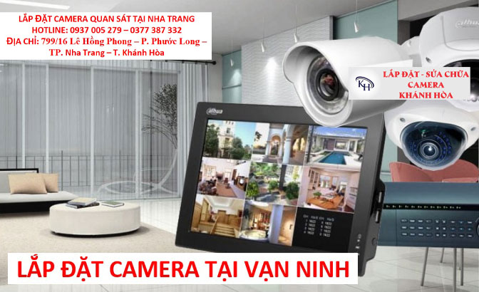 Lắp đặt camera Vạn Ninh