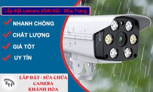 Lắp đặt camera Vĩnh Hải - Nha Trang