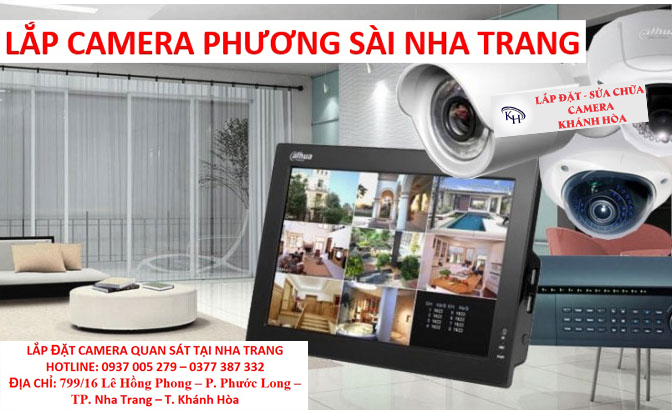 Lắp camera phương sai nha trang