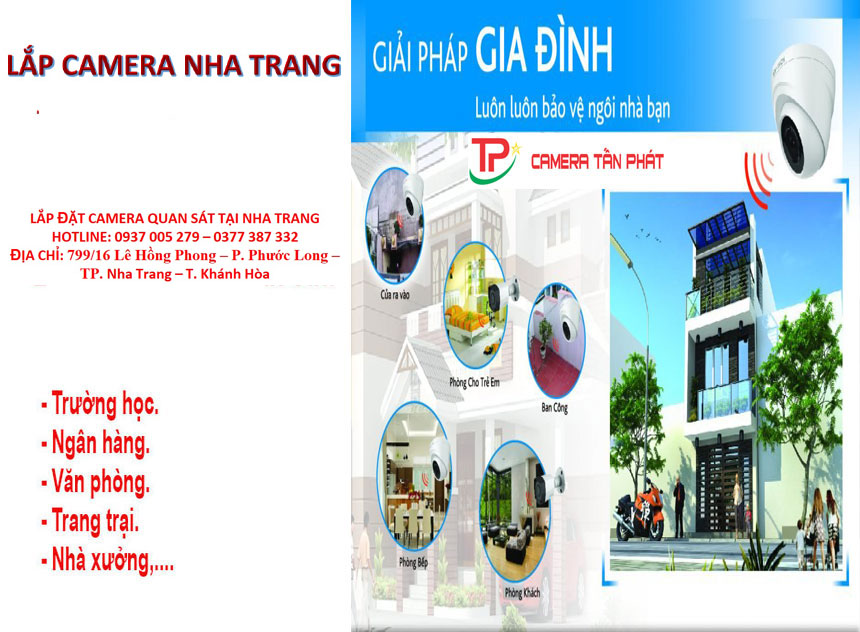 Lắp camera gia đình