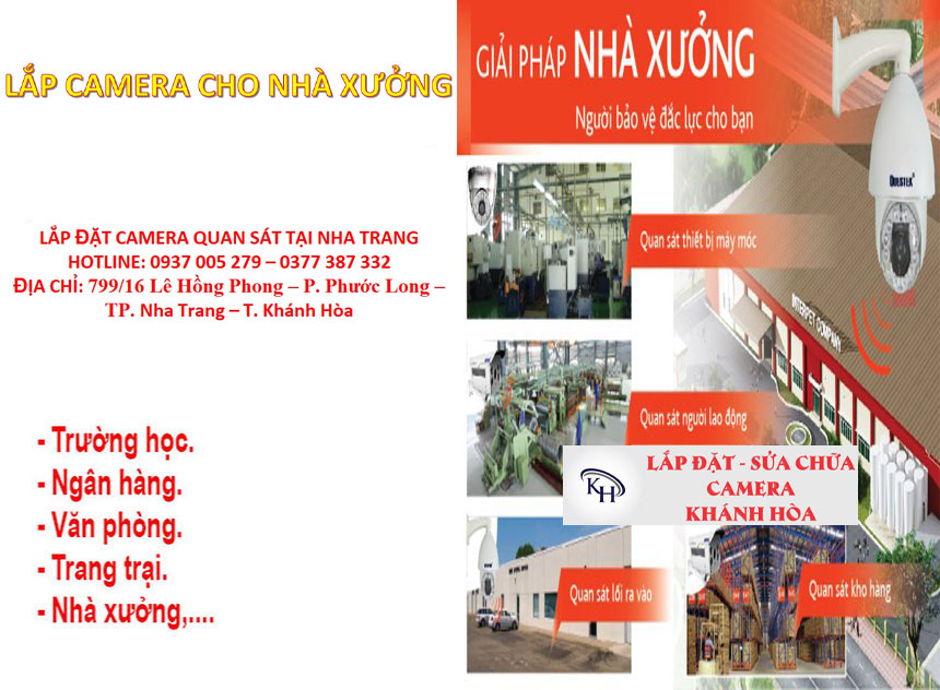 Lắp camera Nha Trang