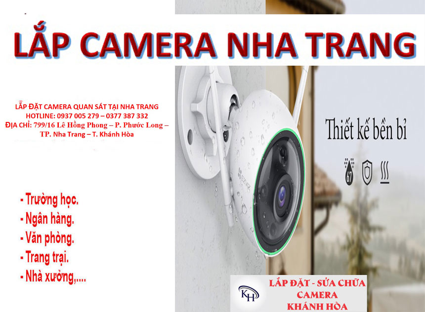 Lắp camera Nha Trang