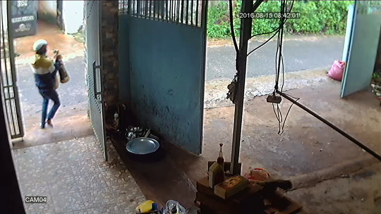 Hai tên trộm liều nhất Gia Lai - camera ghi hình nhanh chóng
