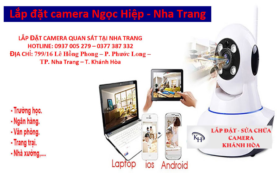 Lắp đặt Camera Ngọc Hiệp - Nha Trang