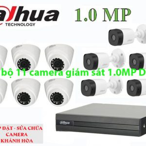 Trọn bộ 11 camera giám sát 1.0MP Dahua