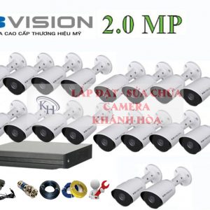 Lắp đặt trọn bộ 18 Camera giám sát 2.0M Kbvision