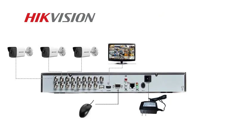 Lắp Đặt Trọn Bộ 8 Camera IP Giám Sát 2.0M Hikvision
