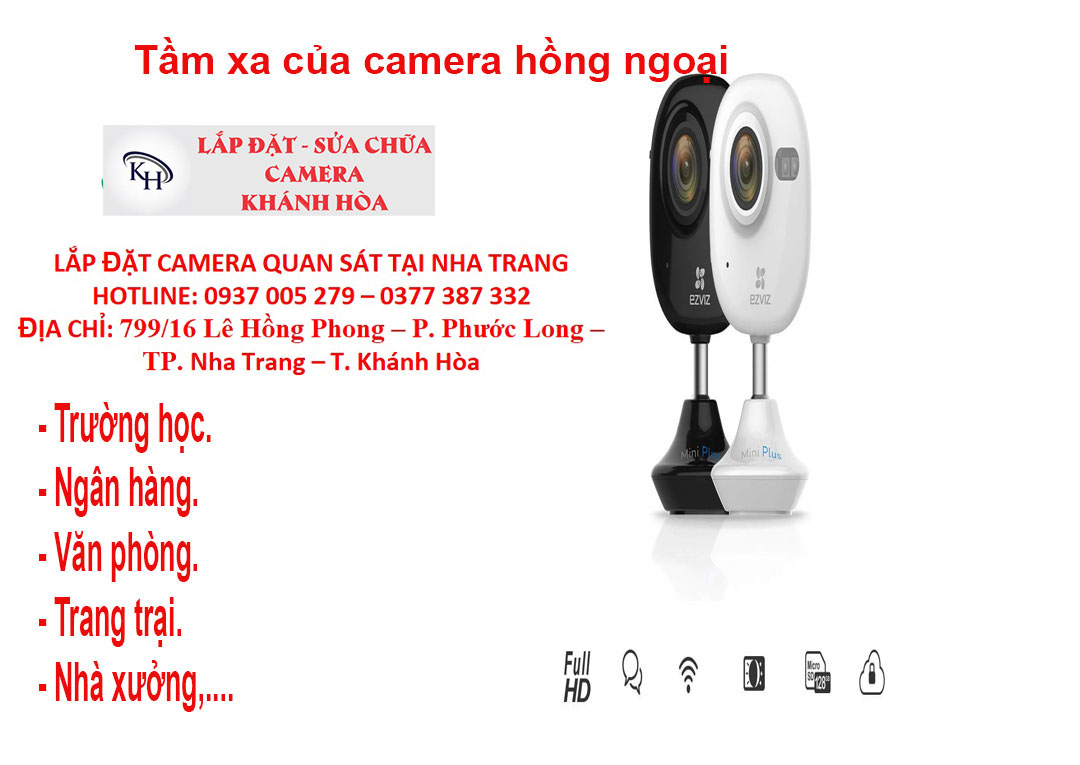 Tầm xa của camera hồng ngoại