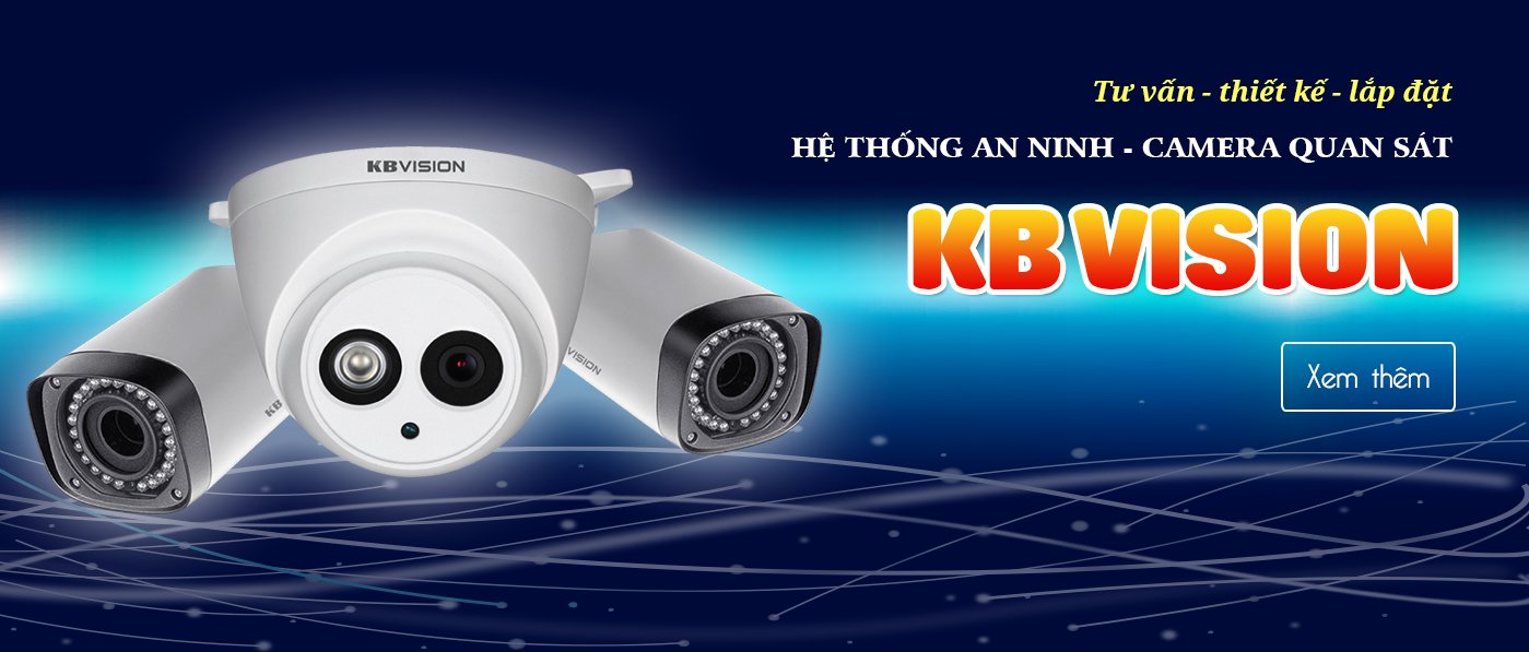 Lắp đặt trọn bộ 20 Camera giám sát 1.0M Kbvision