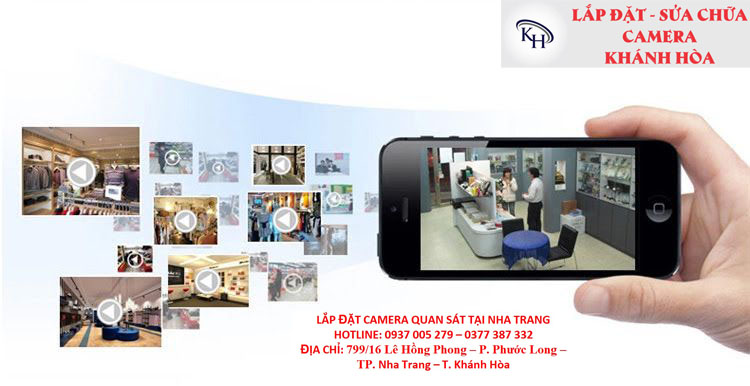 Lắp đặt camera quan sát chính hãng tại Nha Trang