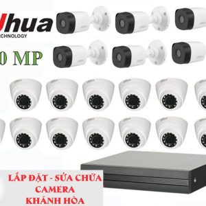 Lắp đặt trọn bộ 19 camera giám sát 2.0M Dahua