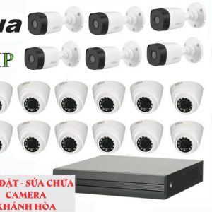 Lắp đặt trọn bộ 24 camera giám sát 2.0M Dahua