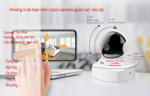 Những lí do bạn nên chọn camera quan sát 360 độ