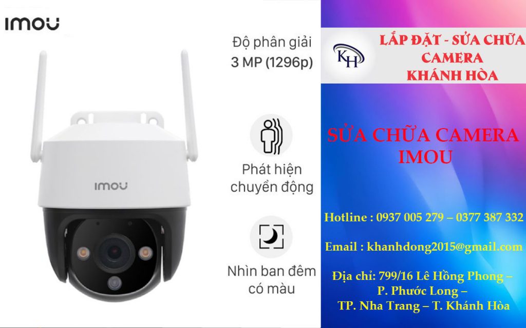 Sửa chữa camera IMOU