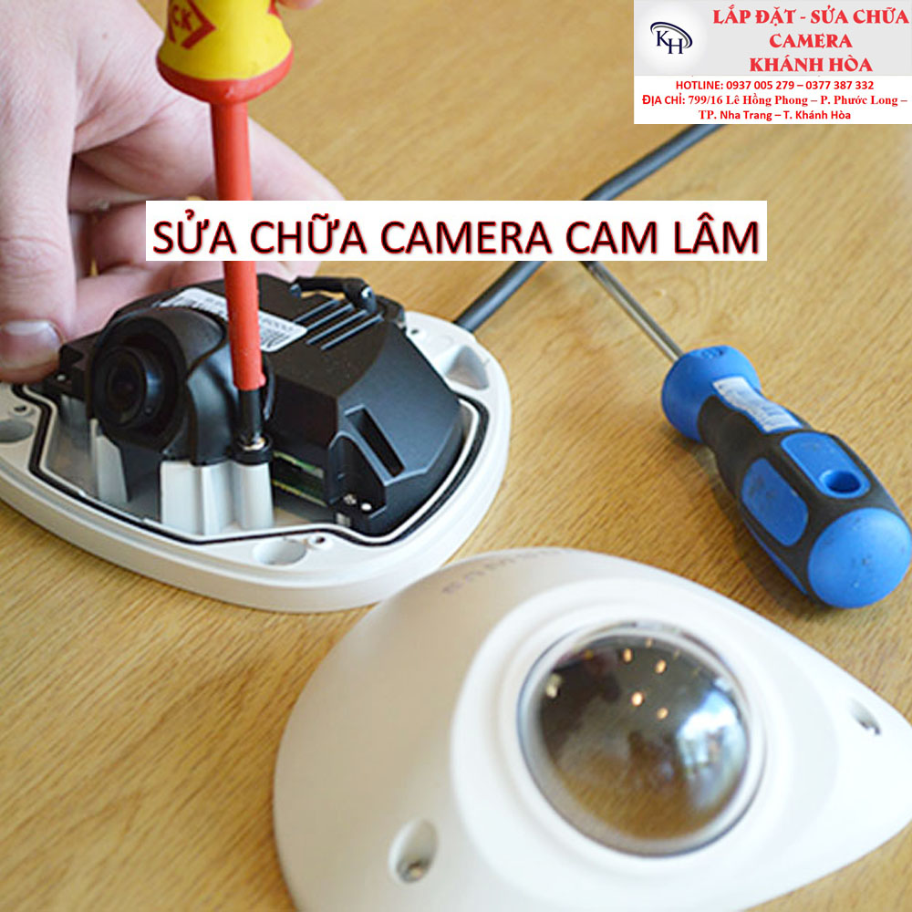 Sửa chữa camera tại Cam Lâm