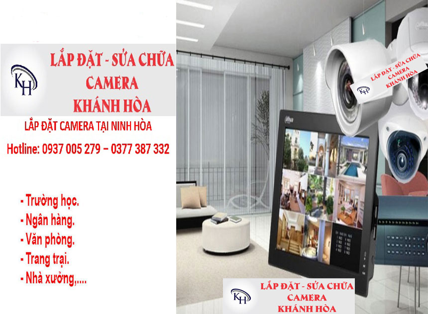 Lắp đặt camera tại Ninh Hòa