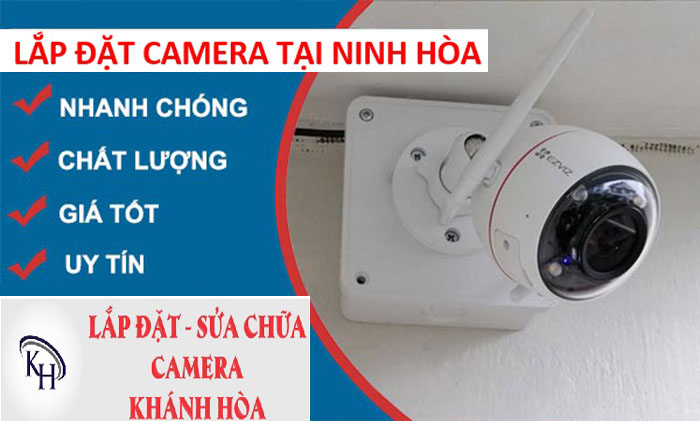 Lắp đặt camera tại Ninh Hòa