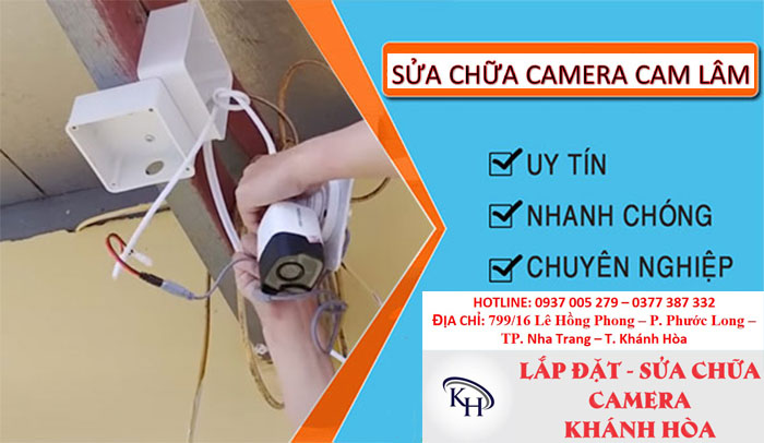 Sửa chữa camera tại Cam Lâm