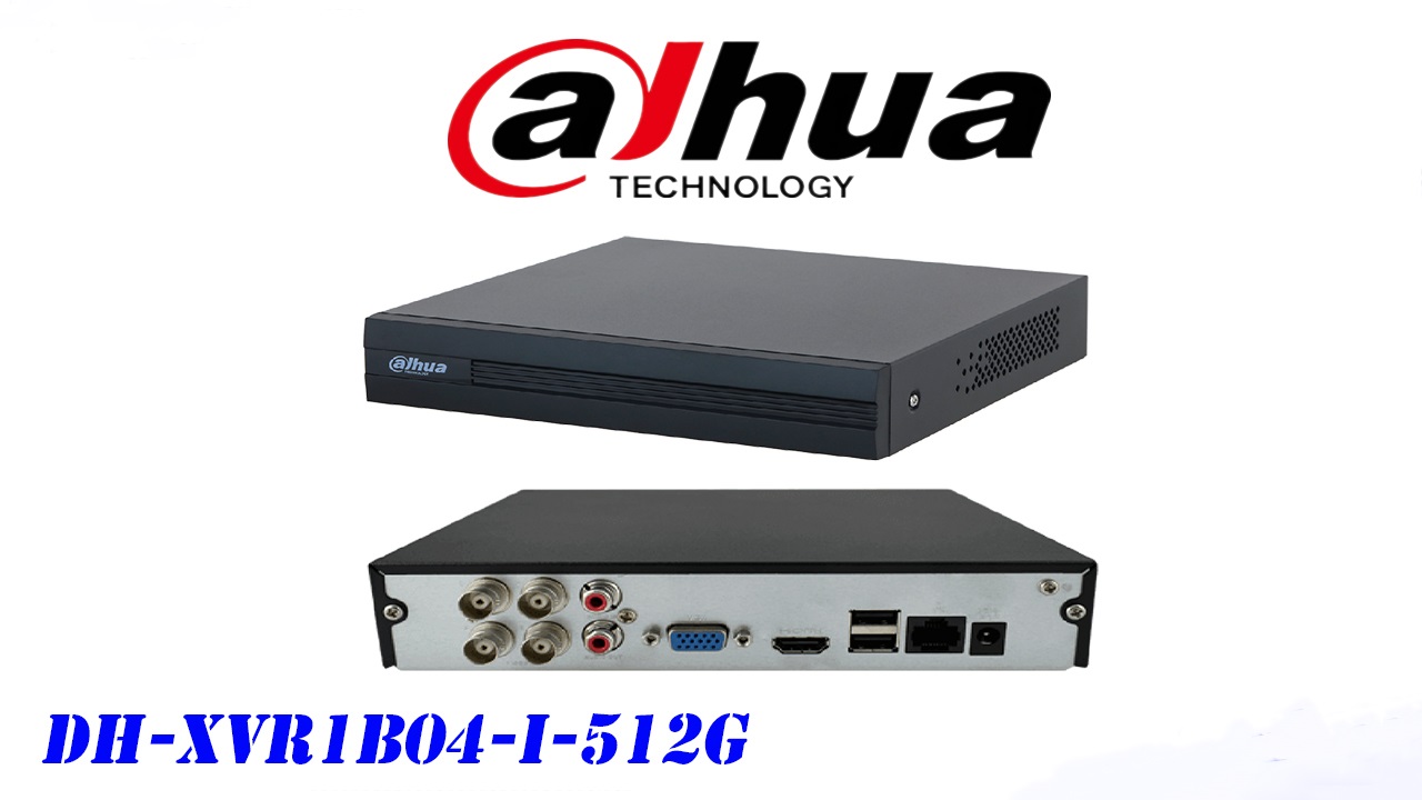 Đầu ghi hình DAHUA DH-XVR1B04-I-512G (4 kênh)