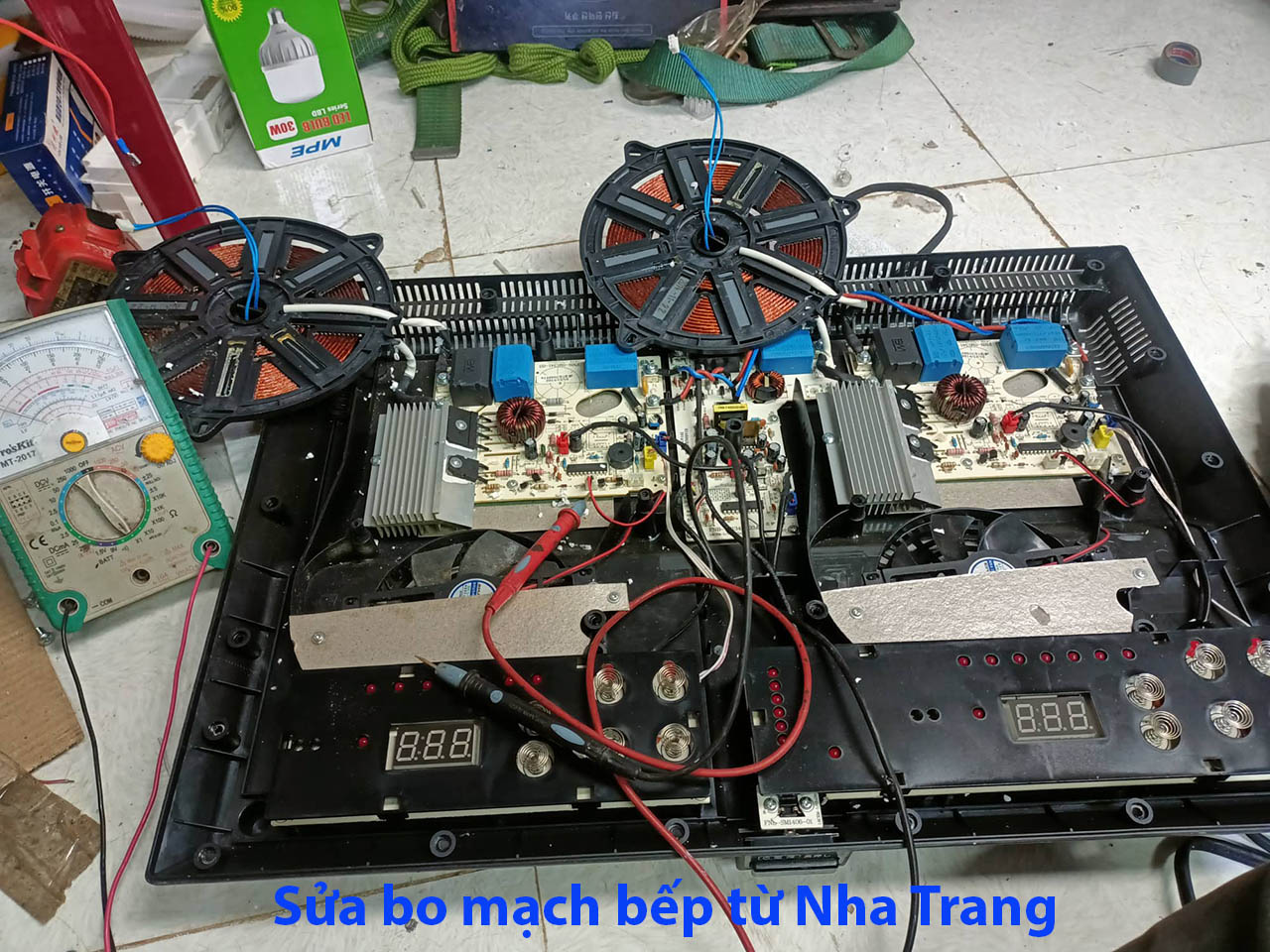 Sửa bo mạch bếp từ Nha Trang