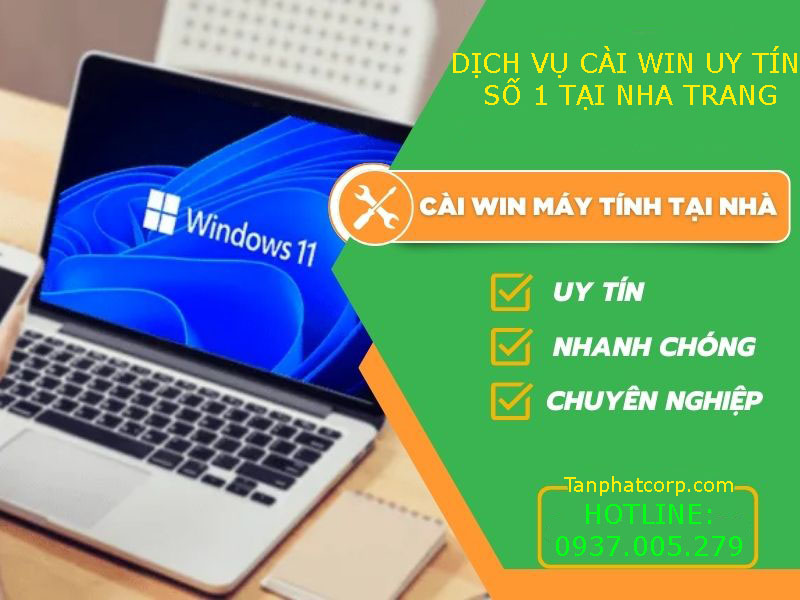 Dịch vụ cài Win tại Nhà Nha Trang