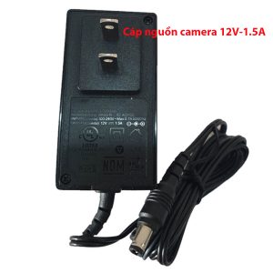 Cáp nguồn camera 12V-1.5A