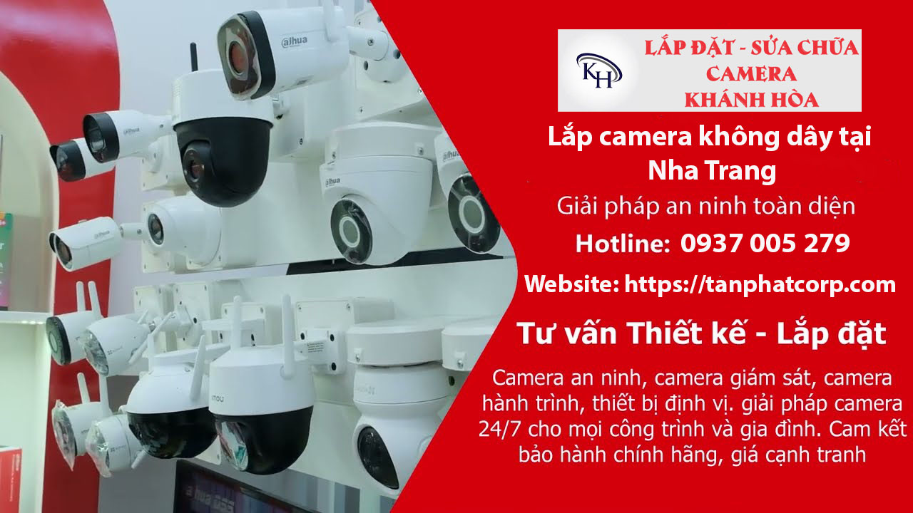 Lắp camera không dây tại Nha Trang