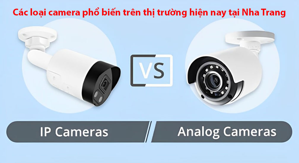 Các loại camera phổ biến trên thị trường hiện nay tại Nha Trang