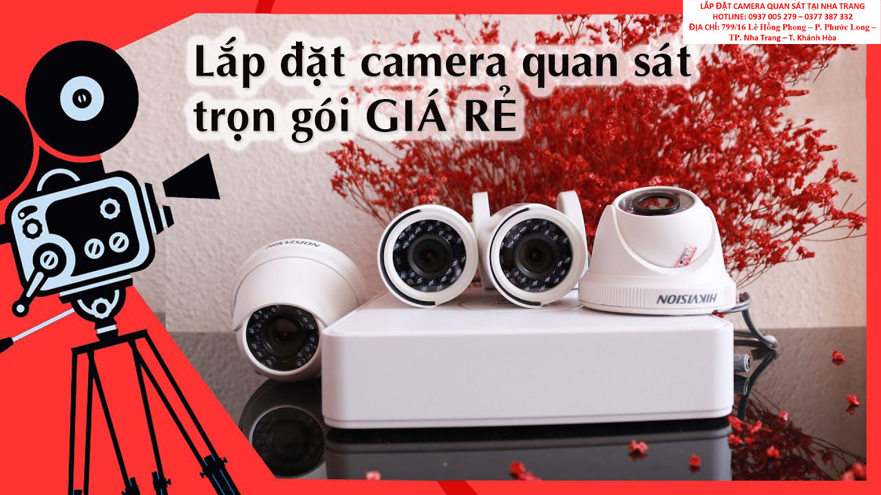 Đơn vị thi công lắp đặt camera quan sát Nha Trang uy tín