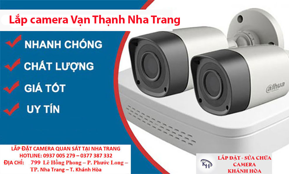 Lắp camera Vạn Thạnh Nha Trang