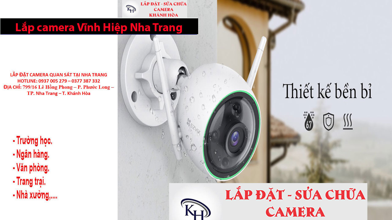 Lắp camera Vĩnh Hiệp Nha Trang