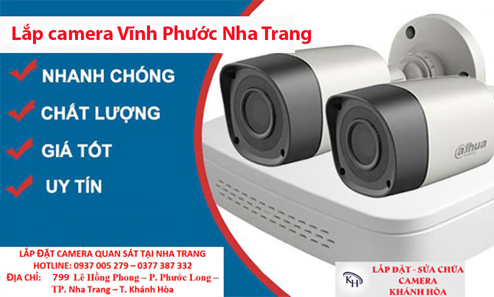 Lắp camera Vĩnh Phước Nha Trang
