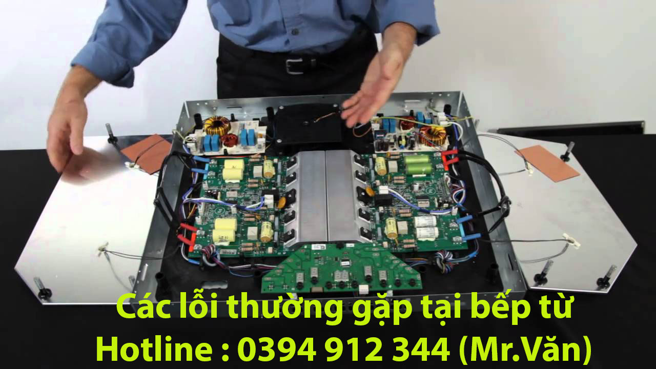 Các lỗi thường gặp tại bếp từ