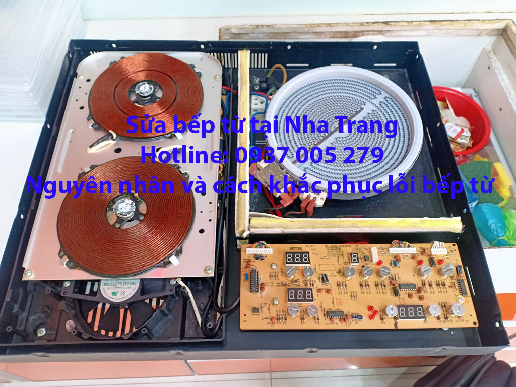 Nguyên nhân và cách khắc phục lỗi bếp từ 