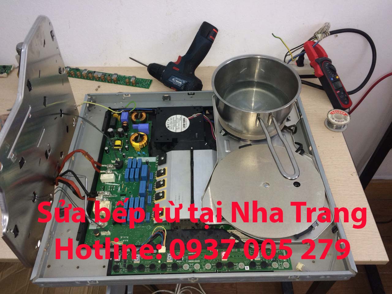 Sửa bếp từ tại Nha Trang