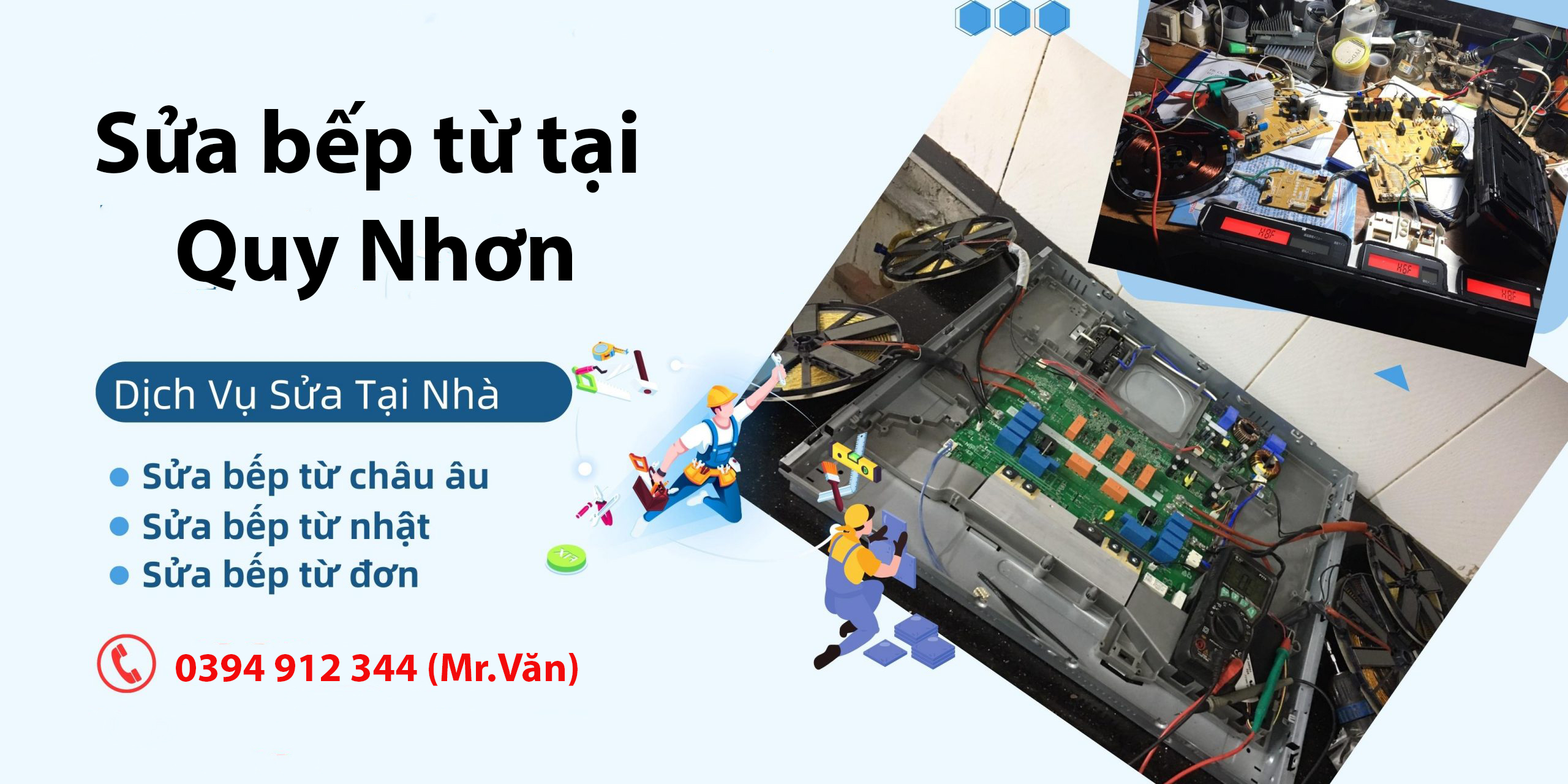 Sửa bếp từ tại Quy Nhơn